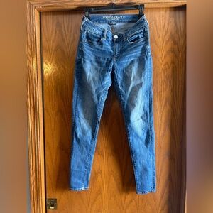 American Eagle Outfitters Blue Skinny Jeans